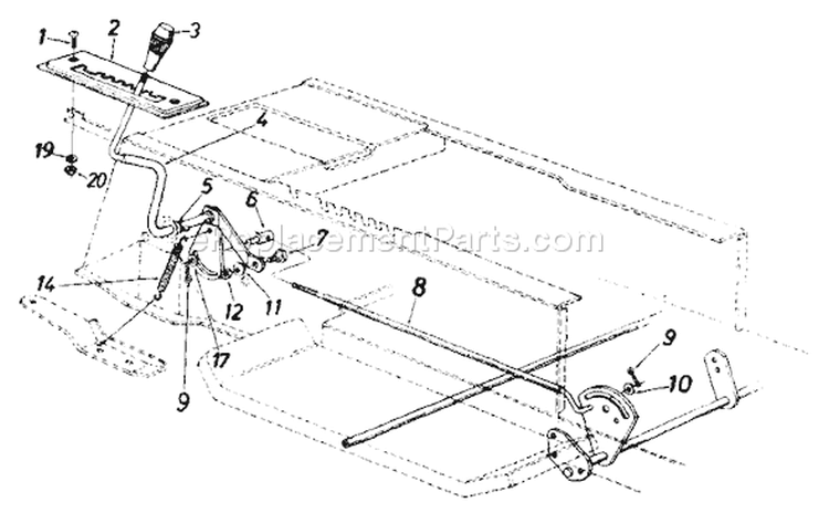 Page I Diagram and Parts List for 13AD674G401 1999 Yard Man Lawn Tractor